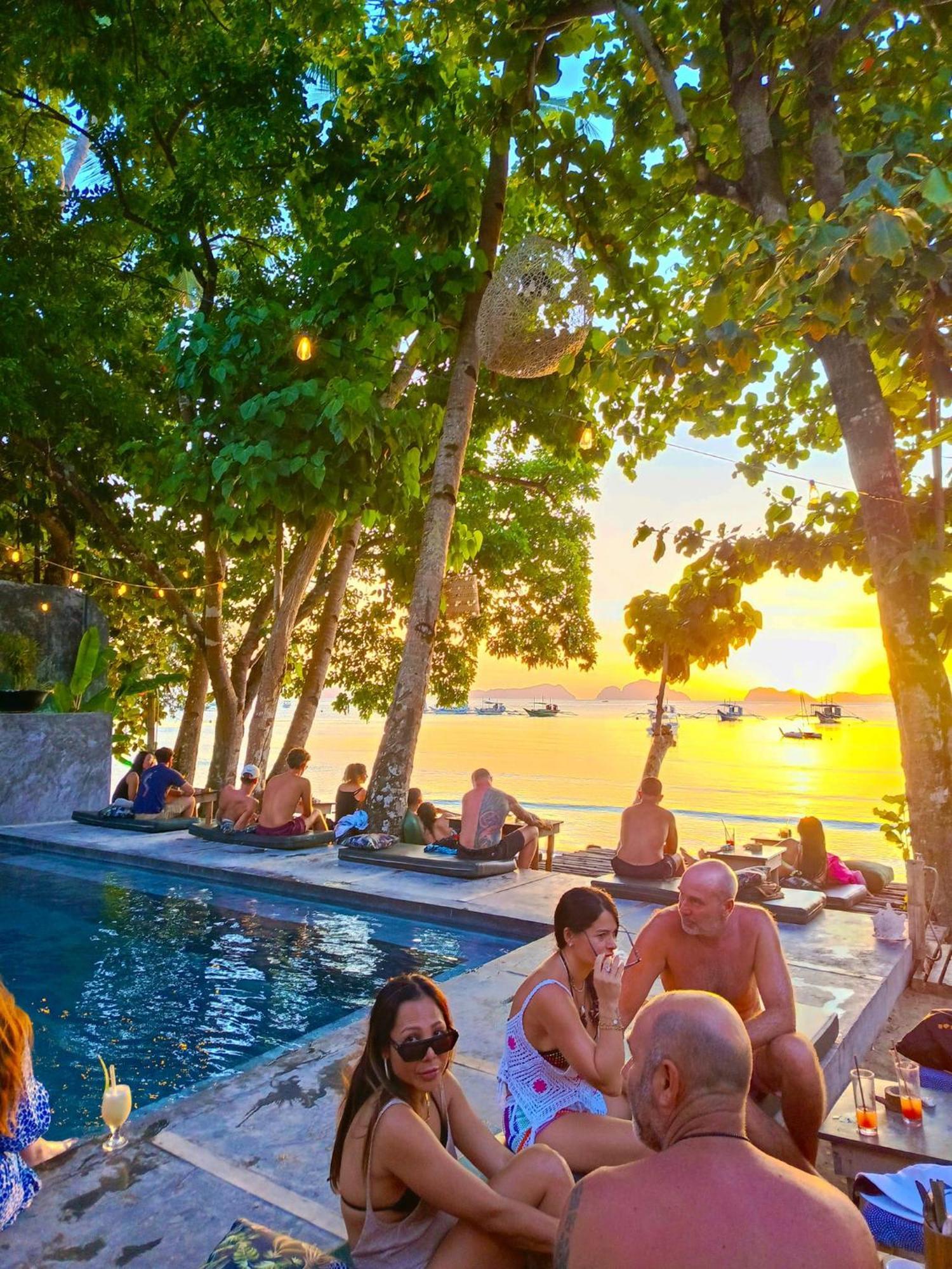 La Plage Hotel エルニド エクステリア 写真